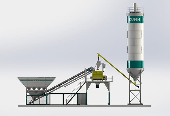 Centrale à béton ultra-intégrée