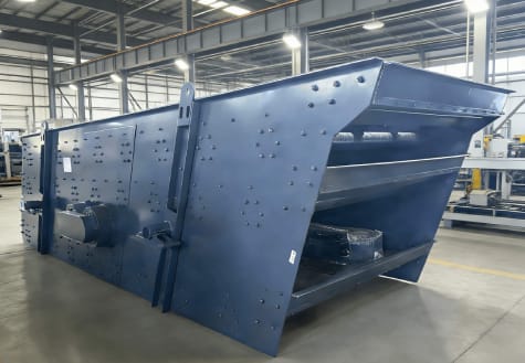 vibrating screen in crushing and screening plant.cover