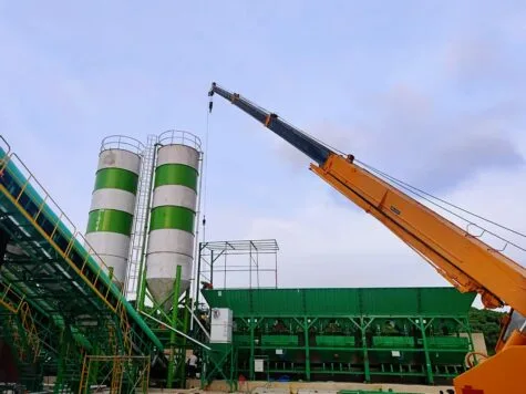 цементный бункер для бетонного завода