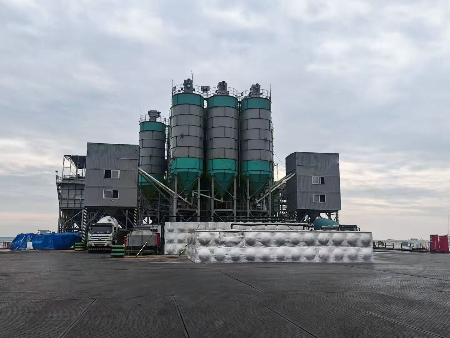 concrete batching plant-cement silo cover